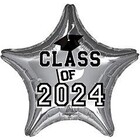 XL XtraLife 18IN CLASS OF 2024 SILVER STAR