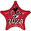 XL XtraLife 18IN CLASS OF 2024 RED STAR