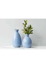 Denim Artisanal Vase - small