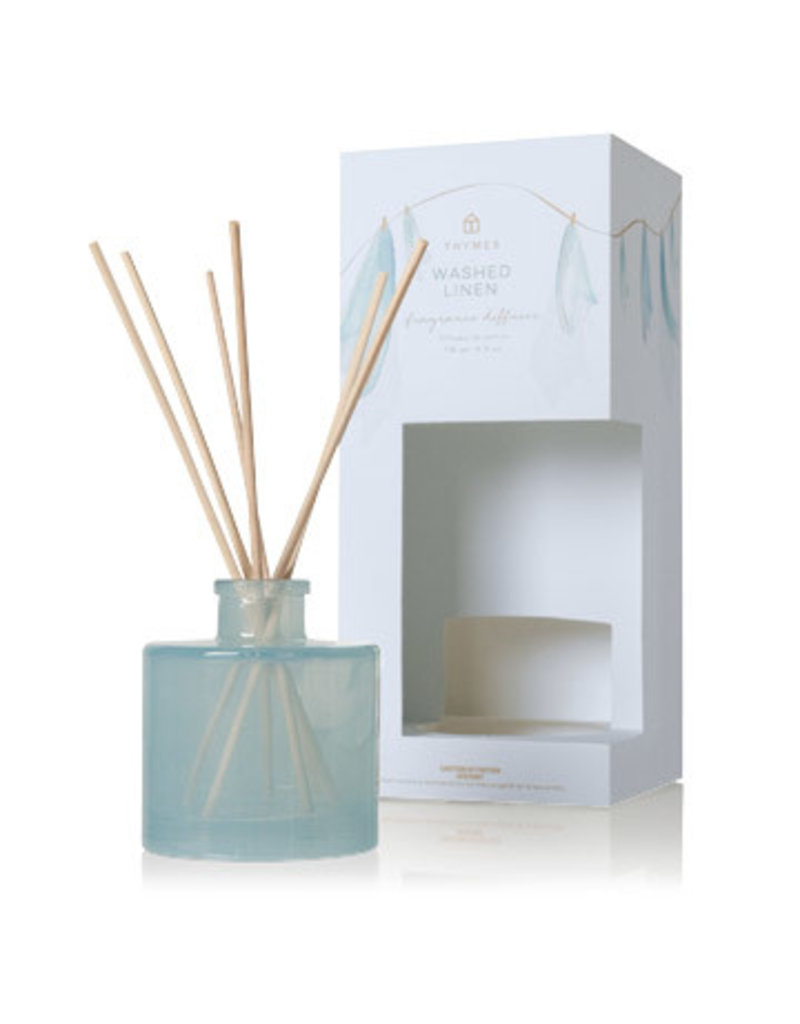 Thymes Washed Linen - Petite Diffuser
