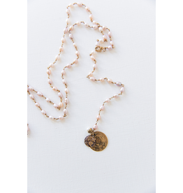 B03 - Triple Layer Necklace - Pearl