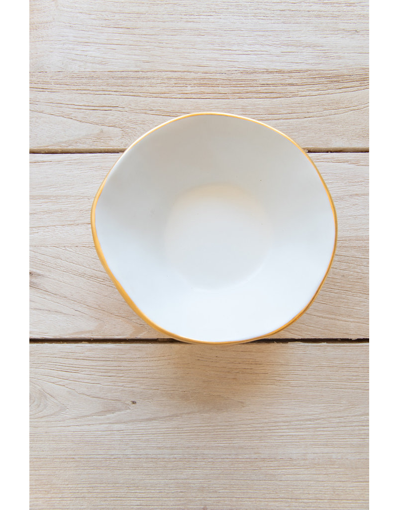 Bowl No. Two Hundred Four 22k Gold - Large