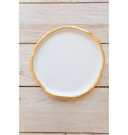 Plate No. Two Hundred Three 22k Gold - Large