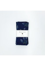 Napkins - Texas Bluebonnets (Navy) s/4