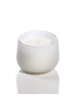 White Glass Balloon Candle - 9oz