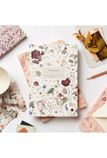 Heirloom Pressed Floral Lay Flat Notebook