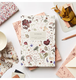 Heirloom Pressed Floral Lay Flat Notebook