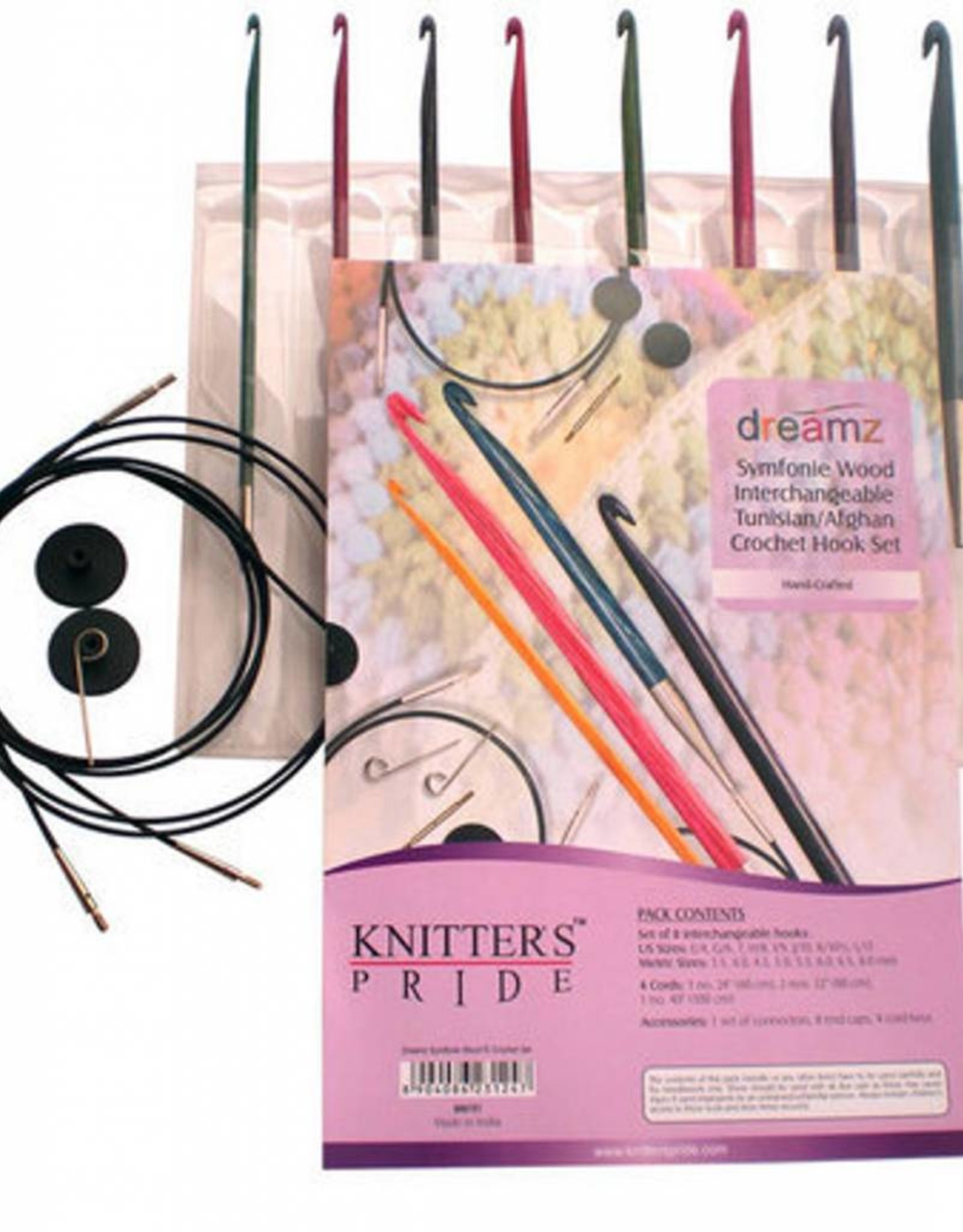 Knitter's Pride Knitting Needles Bamboo Interchangeable Afghan Tunisian