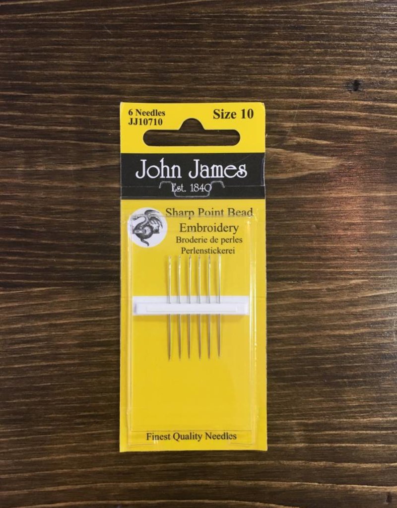 John James Embroidery Needles Size 10