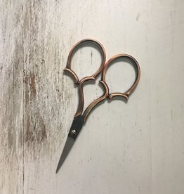 Copper Leaf  Embroidery Scissors