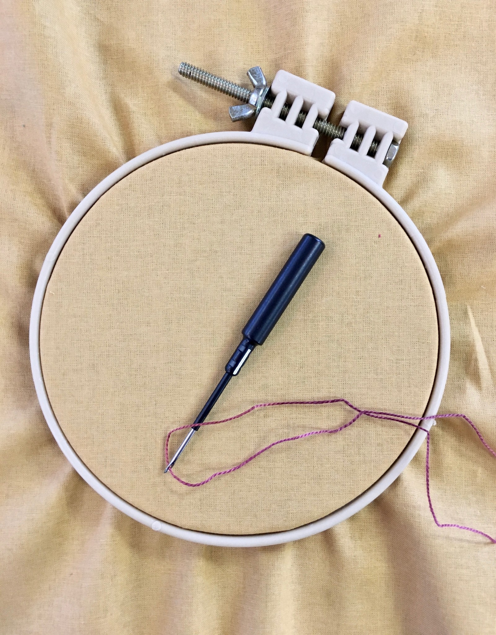 punch needle embroidery