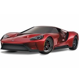 TRAXXAS TRA83056-4_RED FORD GT®: 1/10 SCALE AWD SUPERCAR WITH TQI TRAXXAS LINK ENABLED 2.4GHZ RADIO SYSTEM & TRAXXAS STABILITY MANAGEMENT (TSM)