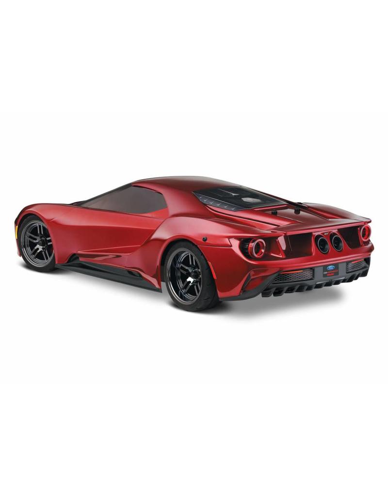 TRAXXAS TRA83056-4_RED FORD GT®: 1/10 SCALE AWD SUPERCAR WITH TQI TRAXXAS LINK ENABLED 2.4GHZ RADIO SYSTEM & TRAXXAS STABILITY MANAGEMENT (TSM)