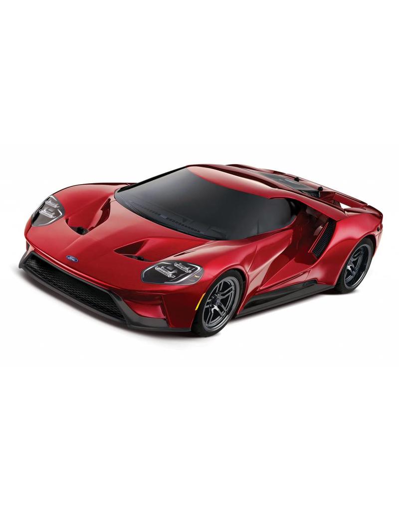 TRAXXAS TRA83056-4_RED FORD GT®: 1/10 SCALE AWD SUPERCAR WITH TQI TRAXXAS LINK ENABLED 2.4GHZ RADIO SYSTEM & TRAXXAS STABILITY MANAGEMENT (TSM)