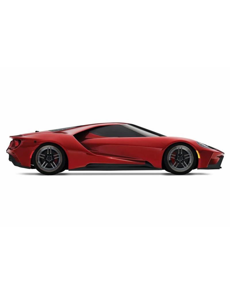 TRAXXAS TRA83056-4_RED FORD GT®: 1/10 SCALE AWD SUPERCAR WITH TQI TRAXXAS LINK ENABLED 2.4GHZ RADIO SYSTEM & TRAXXAS STABILITY MANAGEMENT (TSM)