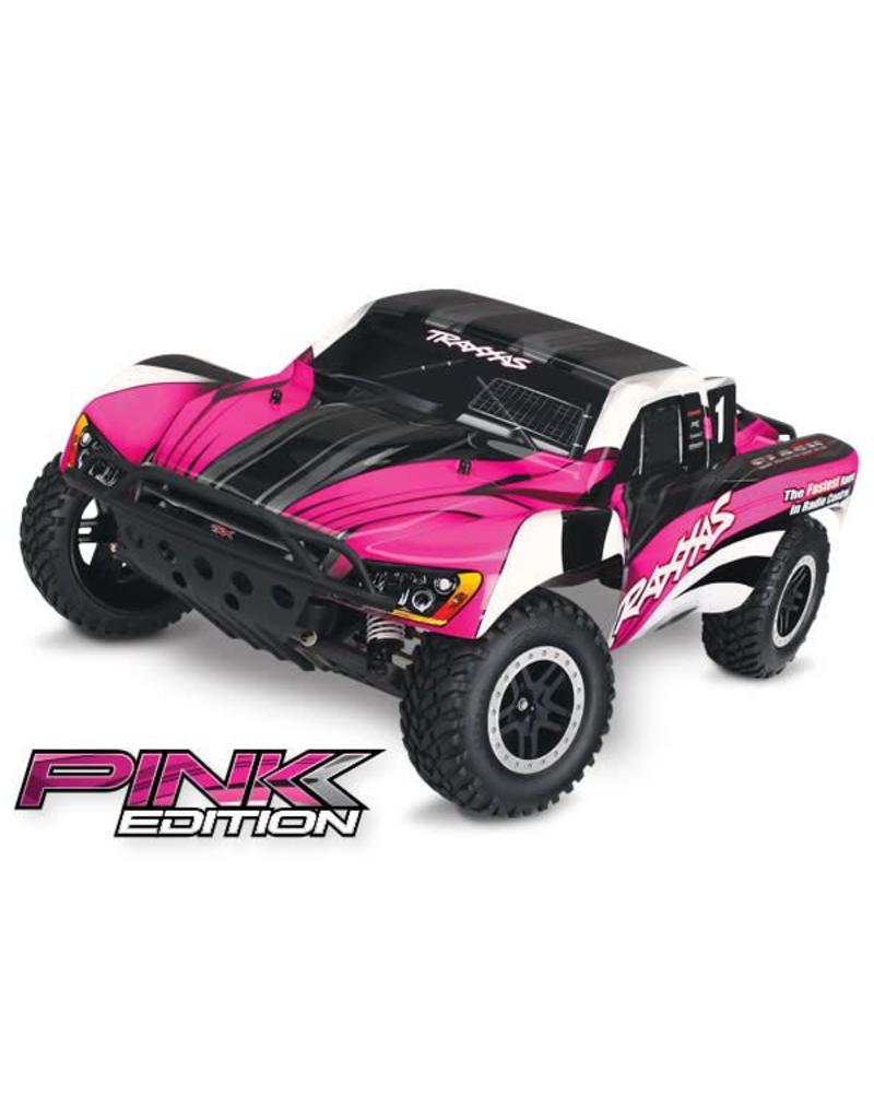 Tra58034 2 Pink Slash 1 10 Scale 2wd Short Course Racing Truck