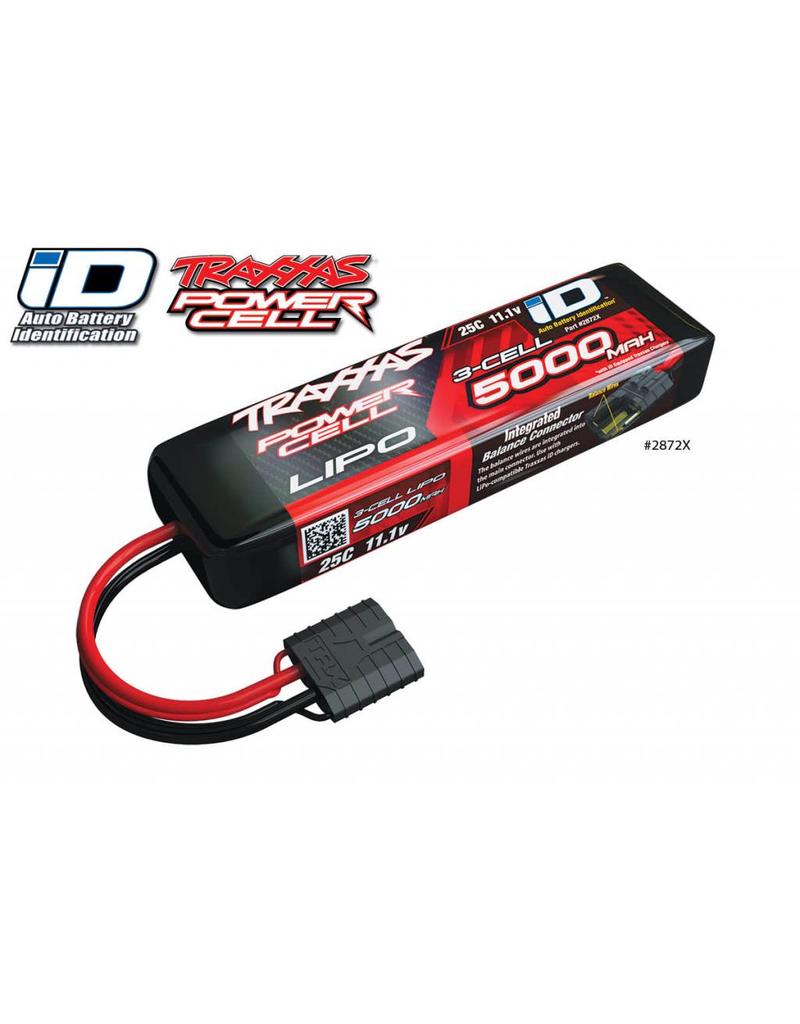 TRAXXAS TRA2872X 3S LIPO 11.1V 5000MAH 25C BATTERY: ID