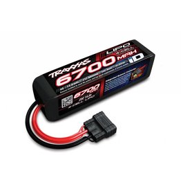 TRAXXAS TRA2890X 4S LIPO 14.8V 6700MAH 25C BATTERY: ID