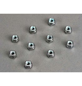 TRAXXAS TRA1747 NUTS, 4MM NYLON LOCKING (10) STEEL
