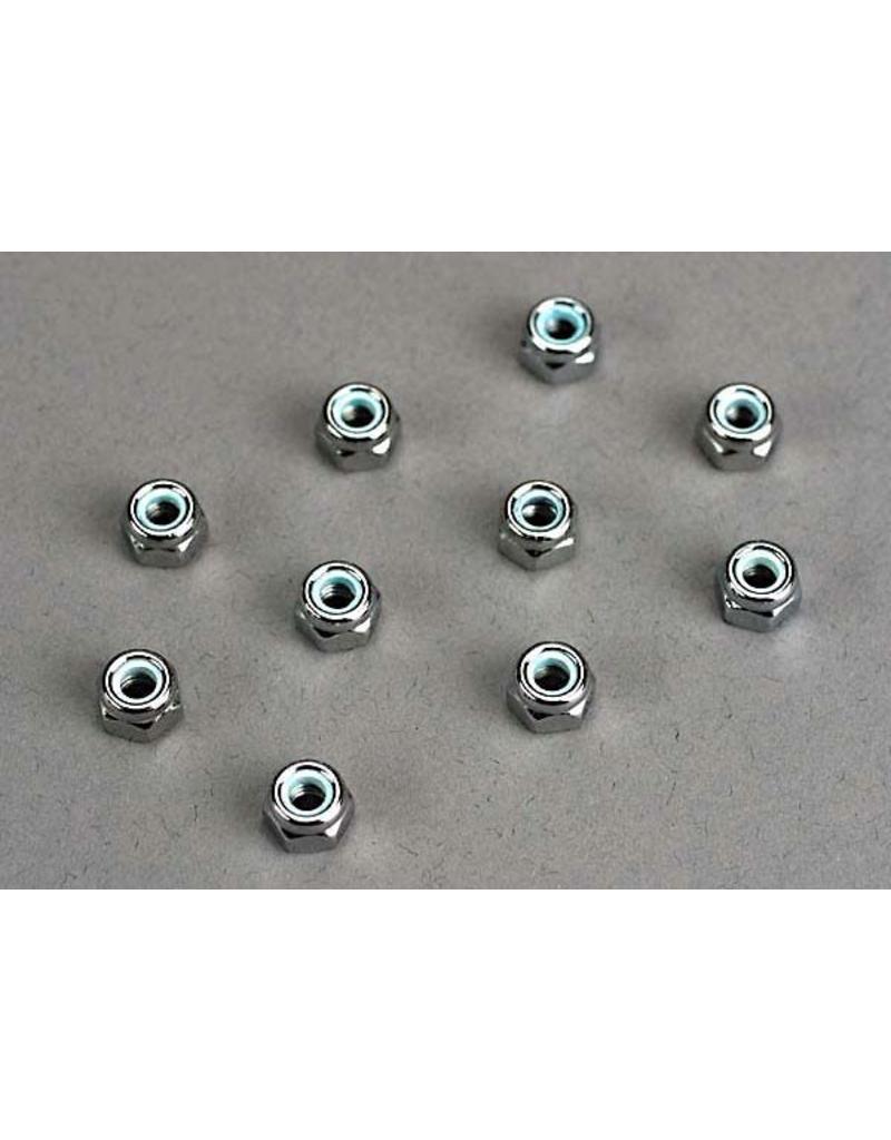 TRAXXAS TRA1747 NUTS, 4MM NYLON LOCKING (10) STEEL