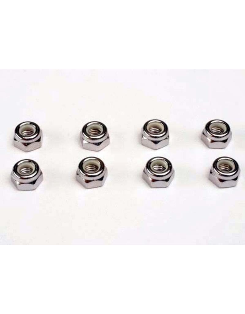 TRAXXAS TRA4147 NUTS, 5MM NYLON LOCKING (8) STEEL