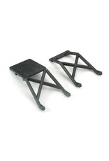 TRAXXAS TRA3623 SKID PLATES, FRONT & REAR (BLACK)