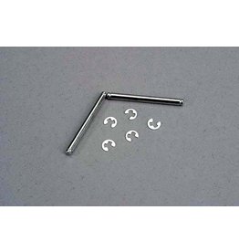 TRAXXAS TRA3740 SUSPENSION PINS,  2.5X31.5MM (KING PINS) W/ E-CLIPS (2) (STRENGTHENS CASTER BLOCKS)