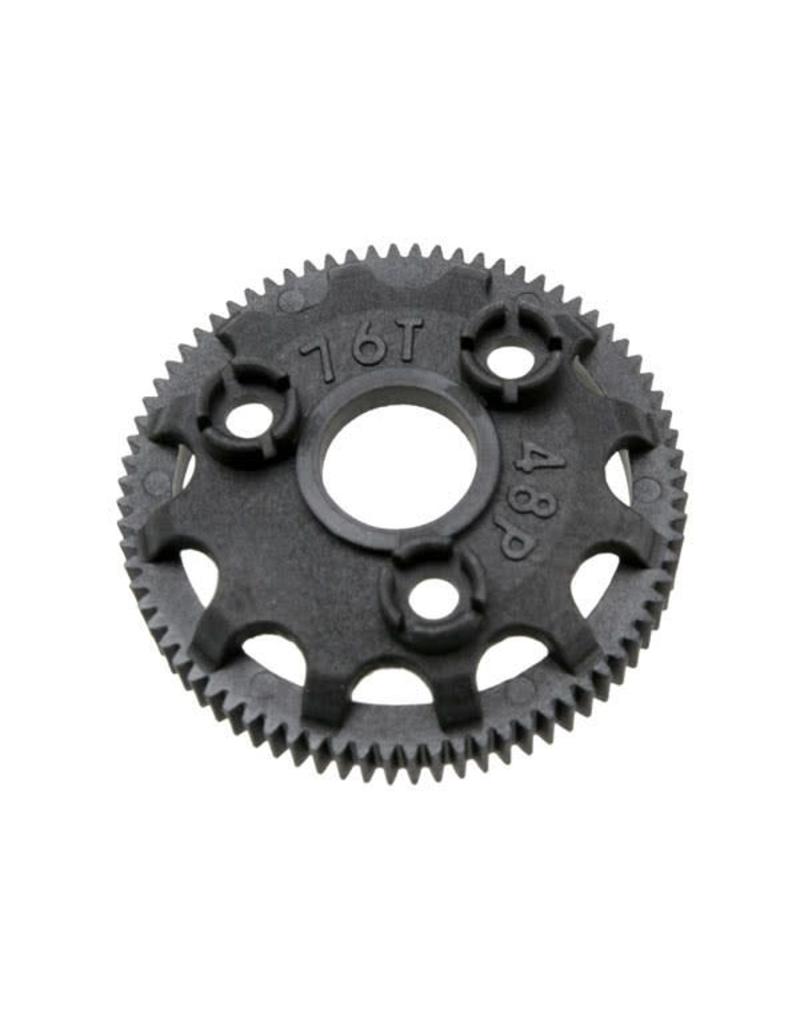 TRAXXAS TRA4676 SPUR GEAR, 76-TOOTH (48-PITCH) (FOR MODELS WITH TORQUE-CONTROL SLIPPER CLUTCH)