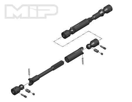 MIP17110 MIP HD DRIVE LINE KIT FOR TRX-4