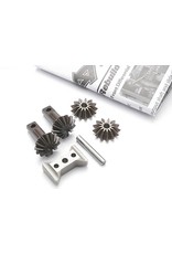 TRAXXAS TRA5382X GEAR SET, DIFFERENTIAL (OUTPUT GEARS (2)/ SPIDER GEARS (2)/ SPIDER GEAR SHAFT/ DIFF CARRIER SUPPORT)