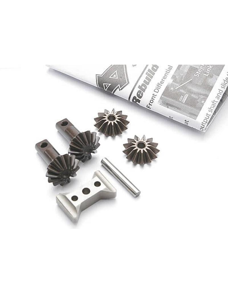 TRAXXAS TRA5382X GEAR SET, DIFFERENTIAL (OUTPUT GEARS (2)/ SPIDER GEARS (2)/ SPIDER GEAR SHAFT/ DIFF CARRIER SUPPORT)
