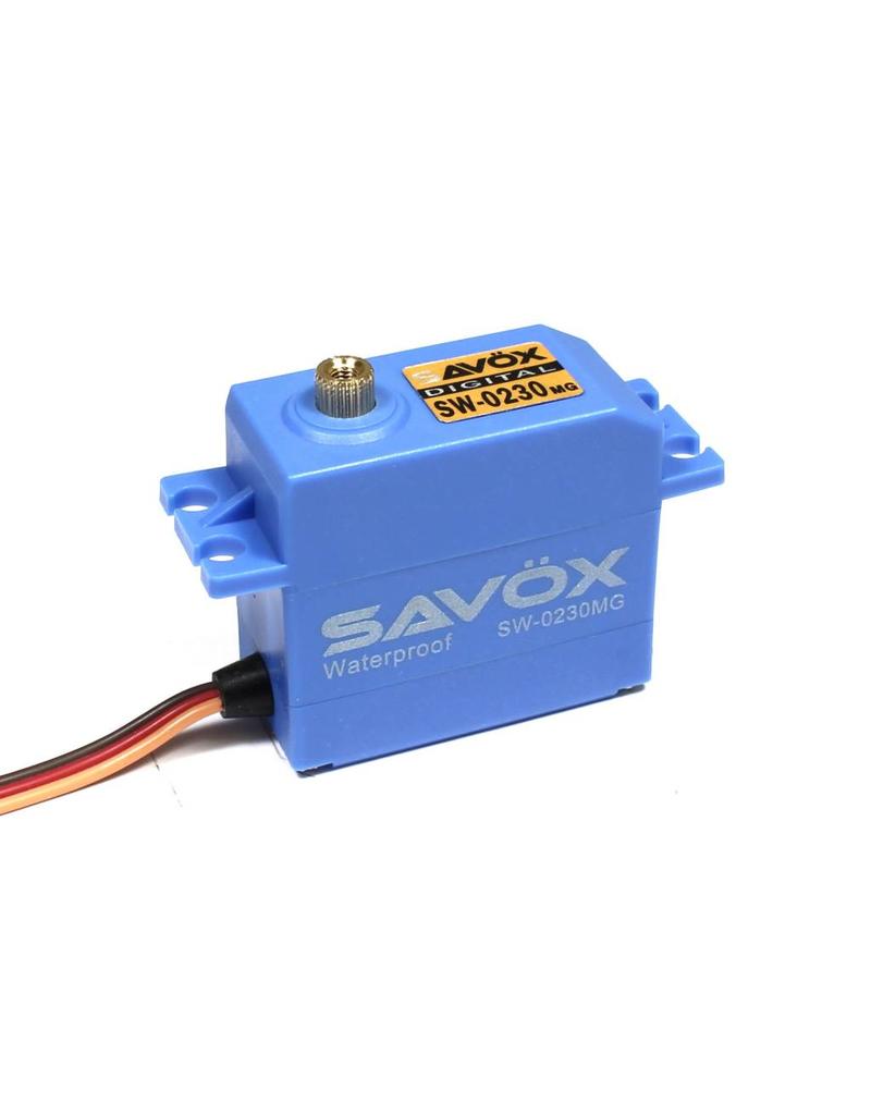 SAVOX SAVSW0230MG WATERPROOF DIGITAL .13/111.1 @ 7.4V SERVO