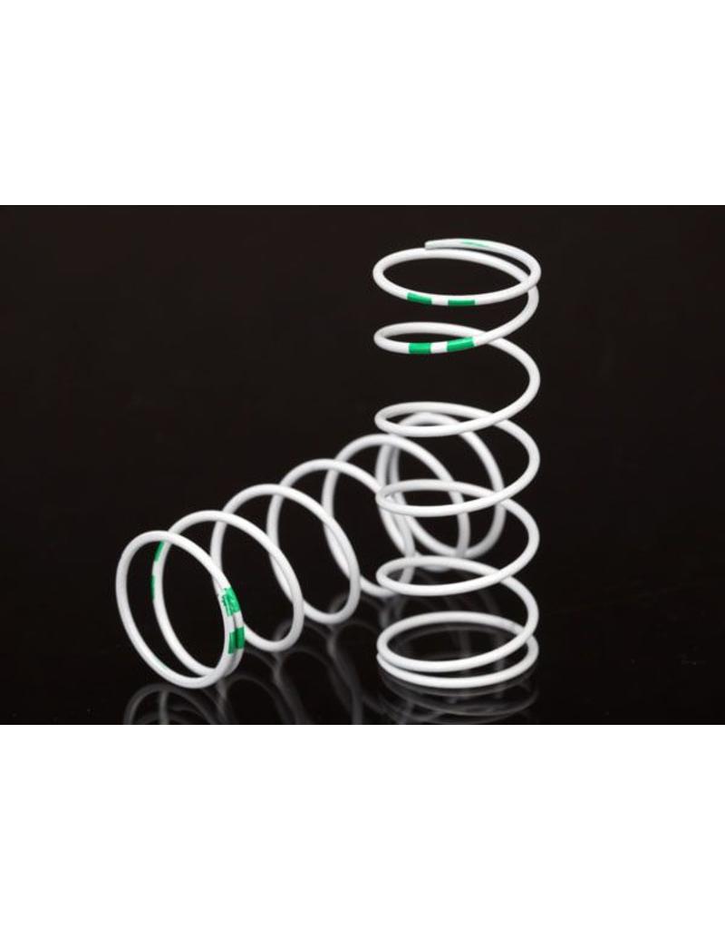 TRAXXAS TRA7441 SPRING, SHOCK, WHITE (GTR LONG) (0.653 RATE GREEN) (1 PAIR)