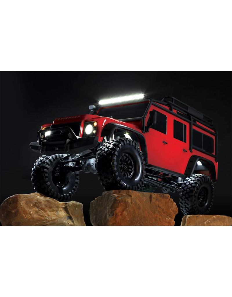 TRAXXAS TRA8030 LED LIGHT SET, COMPLETE (CONTAINS ROCK LIGHT KIT, LED LIGHTBAR (RIGID®), LED HEADLIGHT/TAIL LIGHT KIT, POWER SUPPLY, AND 3-IN-1 WIRE HARNESS) (FITS #8011 BODY)