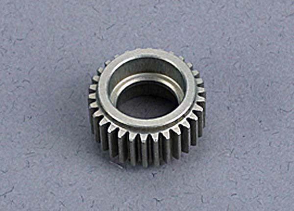 TRA1996X IDLER GEAR, MACHINED-ALUMINUM (NOT FOR USE WITH STEEL TOP GEAR) (HARD-ANODIZED) (30-TOOTH)