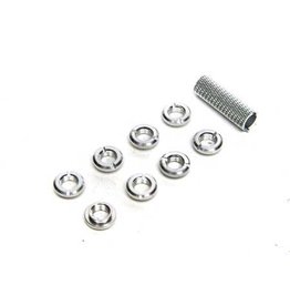 SPEKTRUM SPMA1304 SPEKTRUM RADIO SWITCH NUTS: SILVER