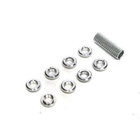 SPMA1304 SPEKTRUM RADIO SWITCH NUTS: SILVER