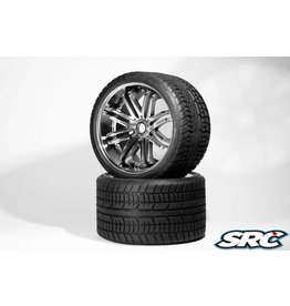 SWEEP RACING SRCC0001S ROAD CRUSHER BELTED TIRE SILVER