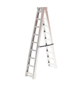 RACERS EDGE RCE3403 MINIATURE SCALE ALUMINUM STEP LADDER 150MM