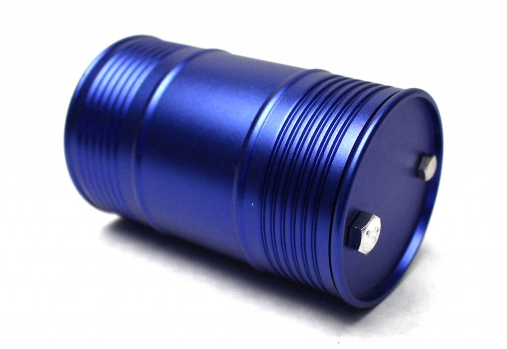 RCE3408BL 1/10 SCALE ALUMINUM OIL DRUM BLUE