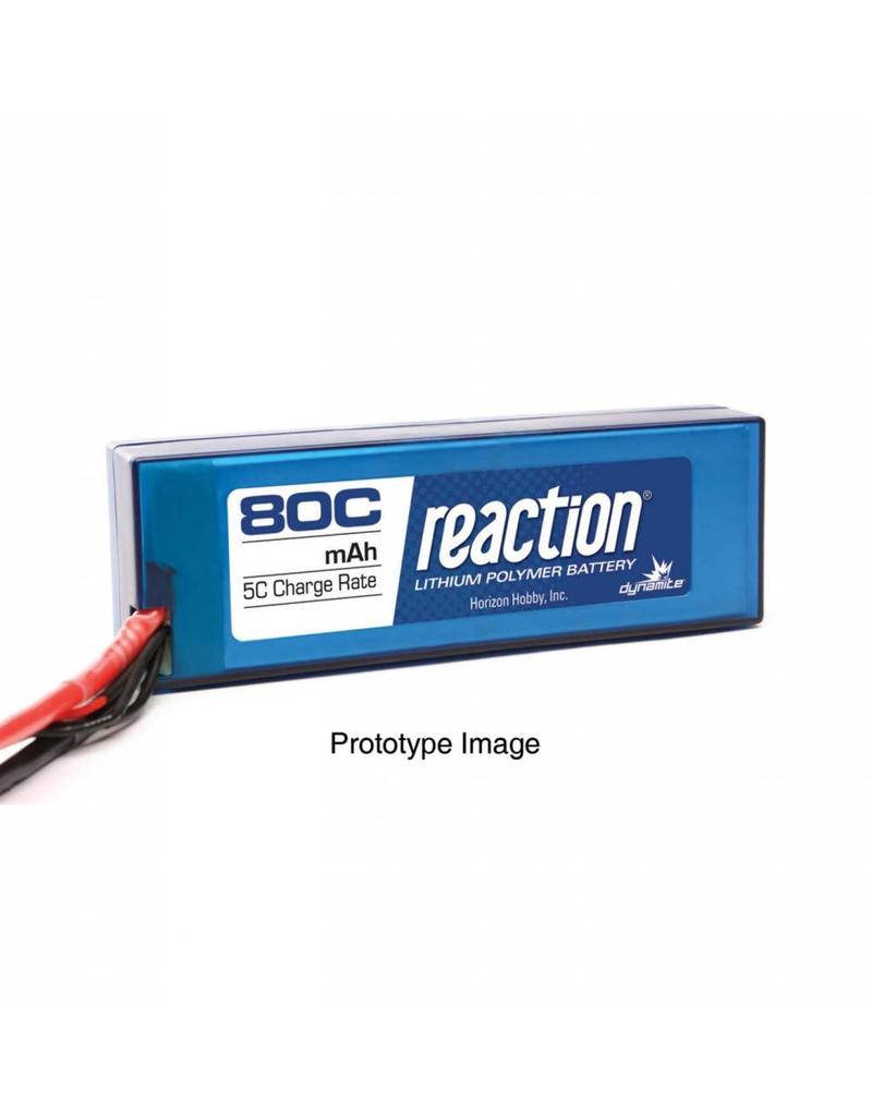 DYNAMITE DYNP4008EC 2S LIPO 7.4V 5700MAH 80C HARDCASE BATTERY: EC3