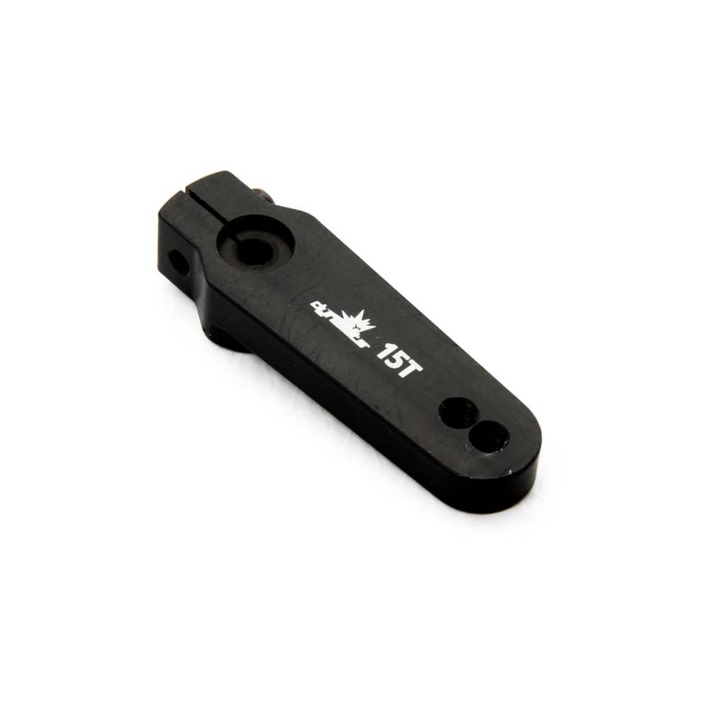 DYNR0111 ALUMINUM STEERING SERVO ARM 15T SPLINE