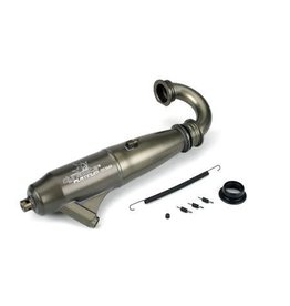 DYNAMITE DYNP5003 1/8 053 MID-RANGE INLINE EXHAUST SYSTEM: HARD ANODIZED