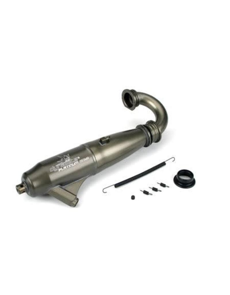 DYNAMITE DYNP5003 1/8 053 MID-RANGE INLINE EXHAUST SYSTEM: HARD ANODIZED