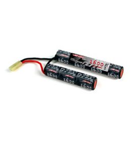 VENOM VNR15302 8.4V NIMH 1600MAH SADDLE AIRSOFT BATTERY: MINI TAMIYA