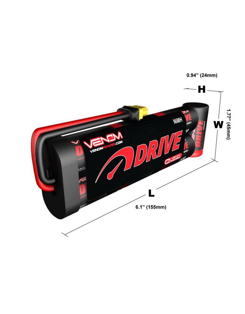 VENOM VNR15267 8.4V NIMH 4200MAH FLAT BATTERY: VENOM