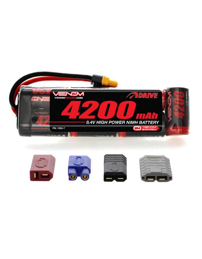 VENOM VNR15267 8.4V NIMH 4200MAH FLAT BATTERY: VENOM