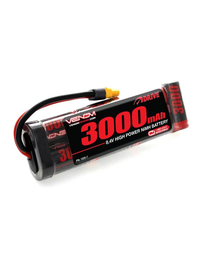 VENOM VNR15257 8.4V NIMH 3000MAH FLAT BATTERY: VENOM