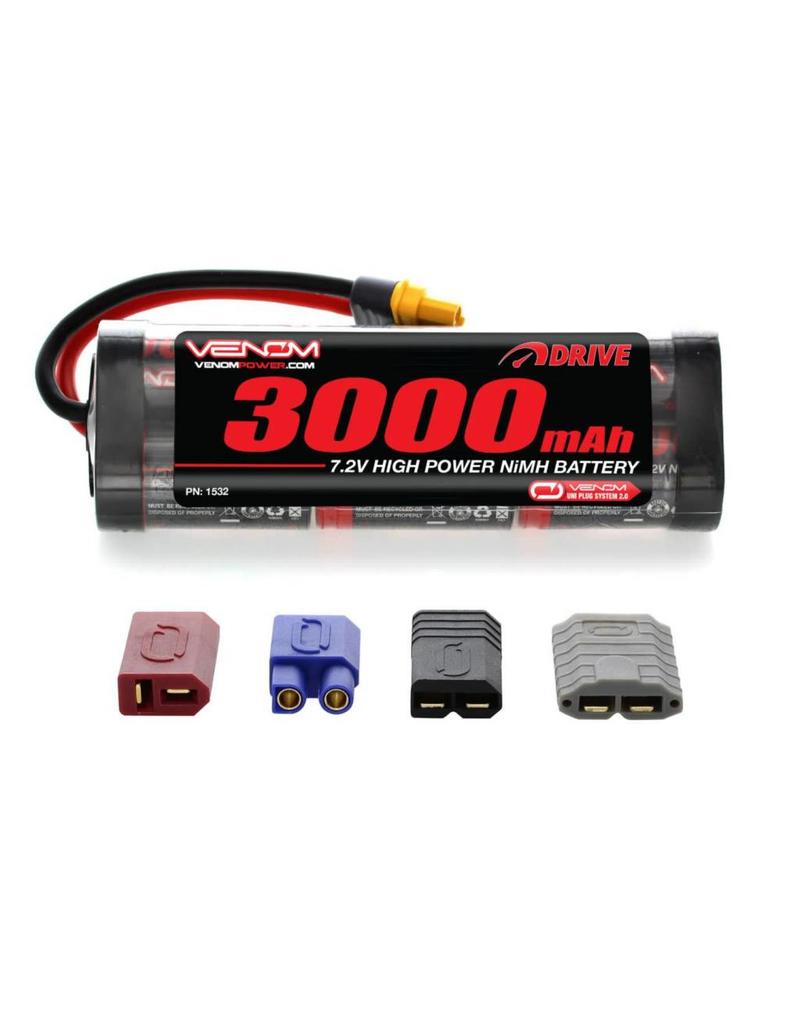 VENOM VNR1532 6S NIMH 7.2V 3000MAH BATTERY: VENOM