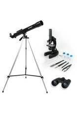 CELESTRON CSN22010 THREE PIECE SCIENCE KIT (TELESCOPE, MICROSCOPE, BINOCULARS)